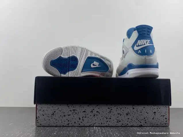Official Maikesneakers Air Military 4 Jordan Blue FV5029-141 0625